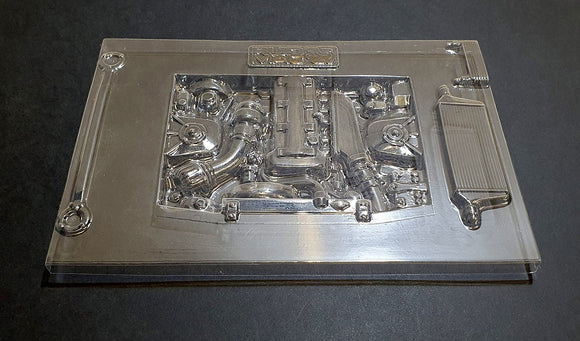 RudMac 2JZ Engine Bay 1/10th Scale