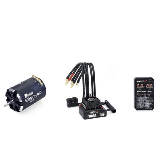 Surpass Rocket RC 100A esc 25.5T motor combo - inc prog card