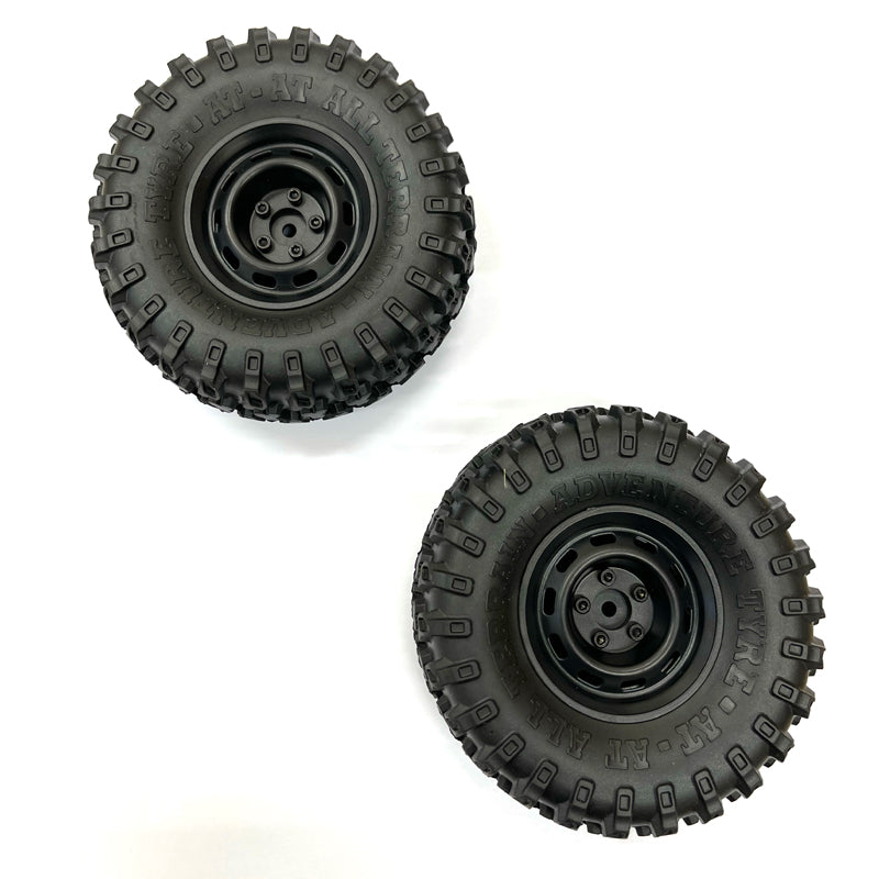 Carisma 16285 SCA-1E COYOTE 2.1 WHEEL & TIRE SET 2PCS COYOTE 2.1