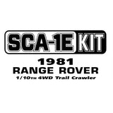 CARISMA 80768 SCA-1E 1981, 4-Door Range Rover Kit