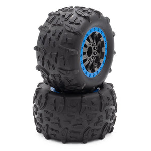 Funtek MTX complety tyres (x2)- BLUE