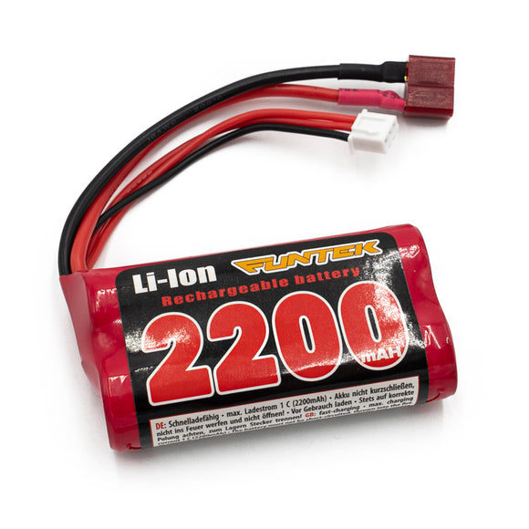 FUNTEK 22001 STX T-plug Li Ion Battery 7.4V 2200 mA 15C