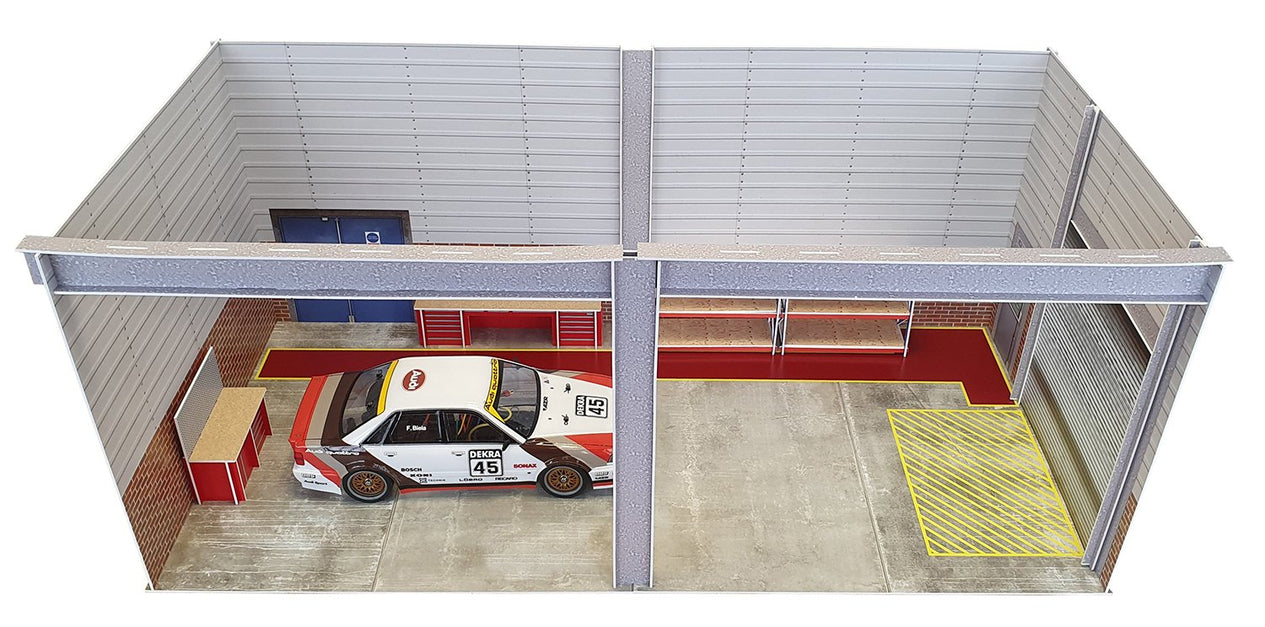 RudMac 1/10th Scale Garage Kit - The Unit