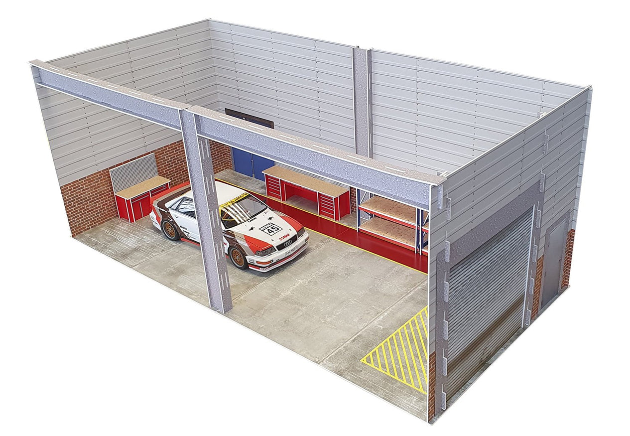 RudMac 1/10th Scale Garage Kit - The Unit