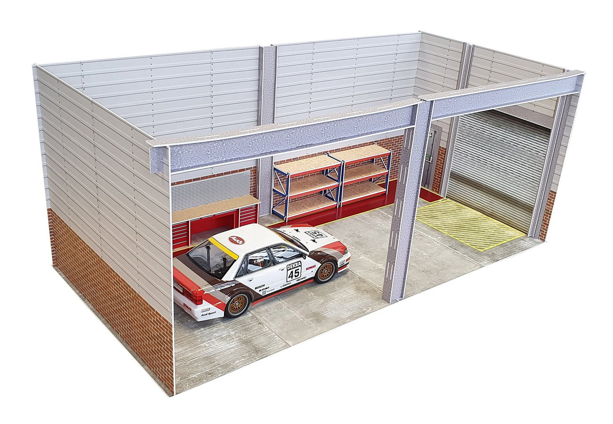 RudMac 1/10th Scale Garage Kit - The Unit