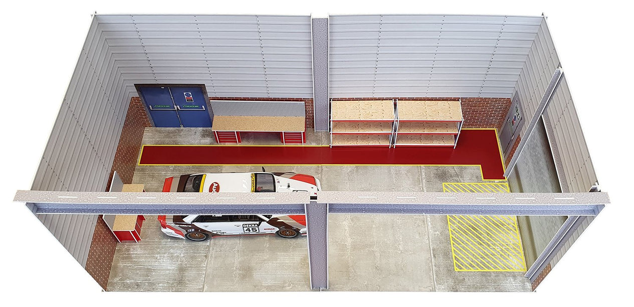 RudMac 1/10th Scale Garage Kit - The Unit