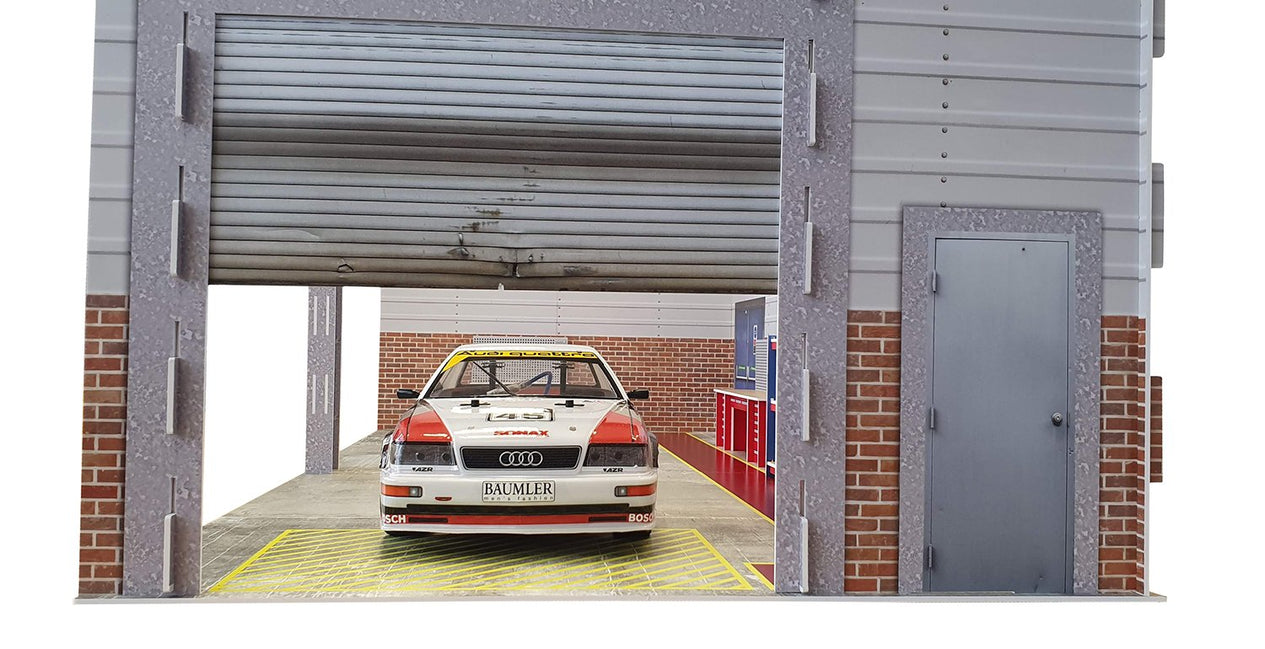 RudMac 1/10th Scale Garage Kit - The Unit
