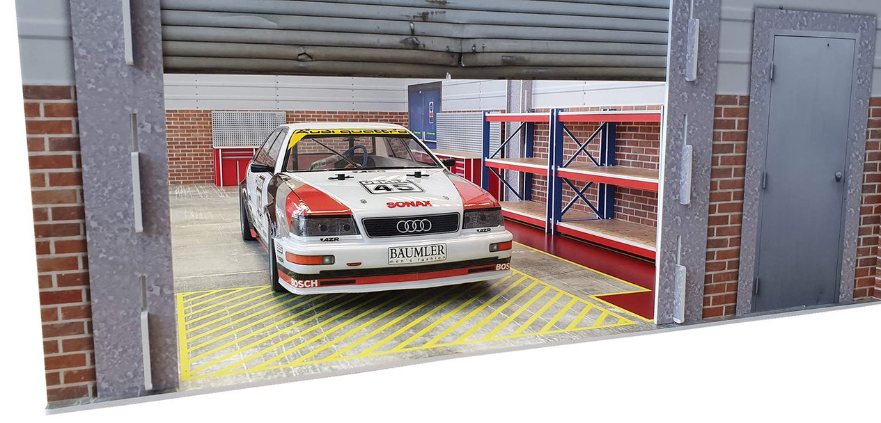 RudMac 1/10th Scale Garage Kit - The Unit