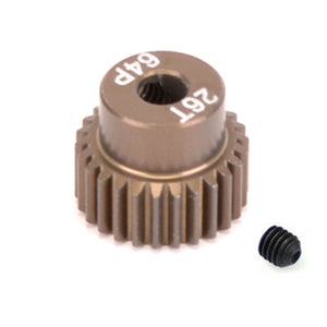 16426 - SMD 26 Tooth 64DP Pinion Gear for 1/10th and 1/12 Pan Car