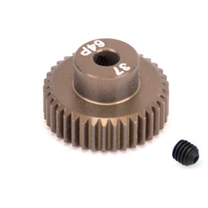16437 - SMD 37 Tooth 64DP Pinion Gear for 1/10th and 1/12 Pan Car