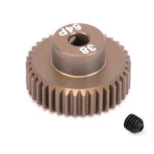 16438 - SMD 38 Tooth 64DP Pinion Gear for 1/10th and 1/12 Pan Car