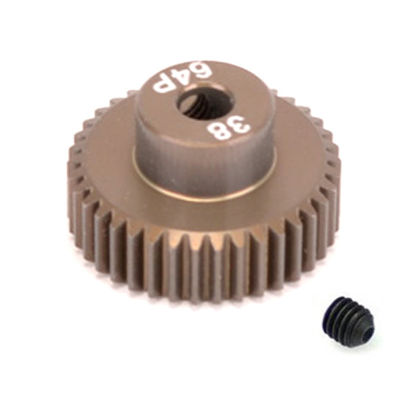 16438 - SMD 38 Tooth 64DP Pinion Gear for 1/10th and 1/12 Pan Car