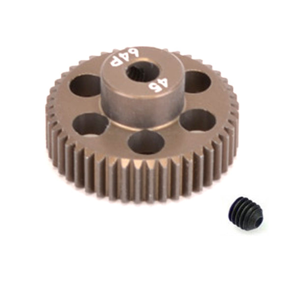 16445 - SMD 45 Tooth 64DP Pinion Gear for 1/10th and 1/12 Pan Car