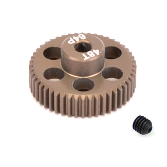 16448 - SMD 48 Tooth 64DP Pinion Gear for 1/10th and 1/12 Pan Car