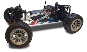 RudMac Jumpshot ST Sharkmouth Aluminium Chassis