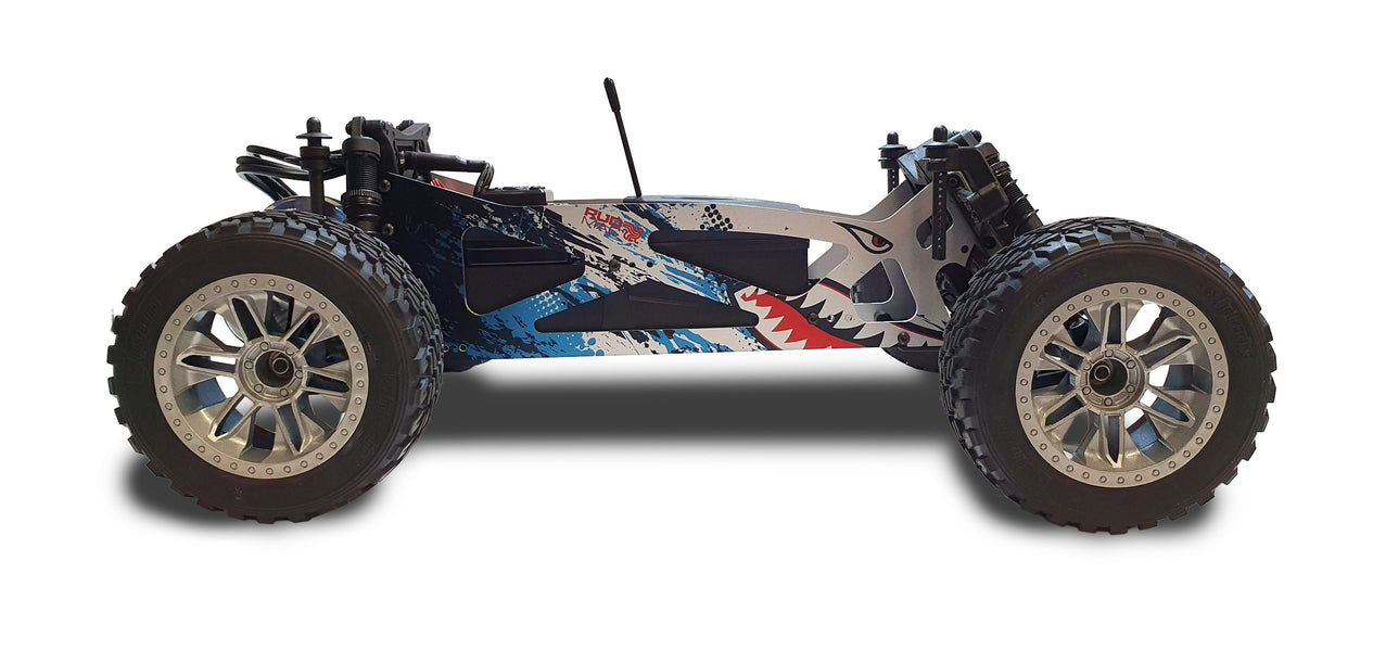 RudMac Jumpshot ST Sharkmouth Aluminium Chassis