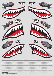 RudMac Sharkmouth Decals