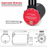 Surpass Rocket V2 supersonic 4350KV 3650 brushless motor with 60A ESC - SP-036502-27