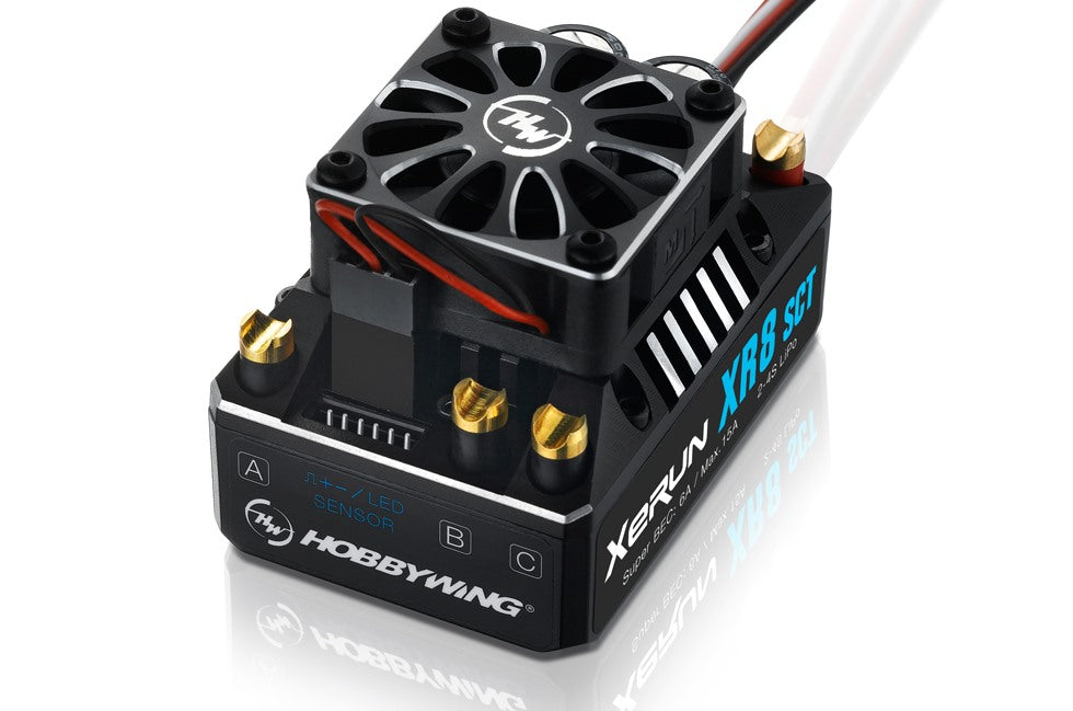 HobbyWing XR8 SCT 140amp and KONECT K8 ELITE 1900kv 4268 COMBO