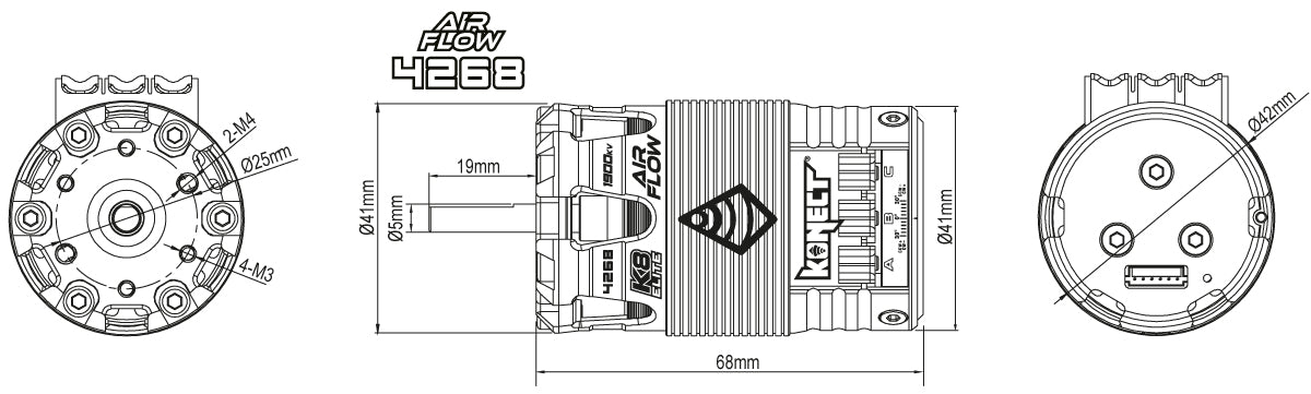 HobbyWing XR8 SCT 140amp and KONECT K8 ELITE 2100kv 4268 COMBO