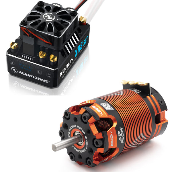 HobbyWing XR8 SCT 140amp and KONECT K8 ELITE 2100kv 4268 COMBO