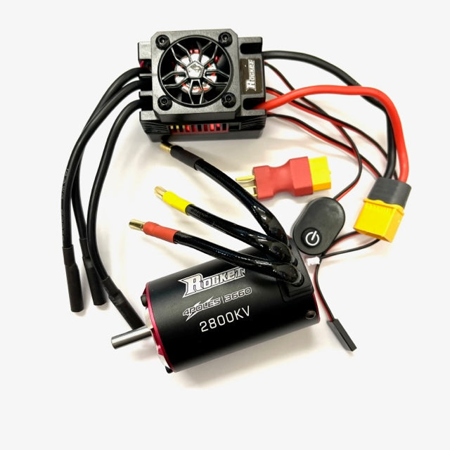 Surpass Rocket V2 supersonic 2800KV 3660 brushless motor with 80A ESC