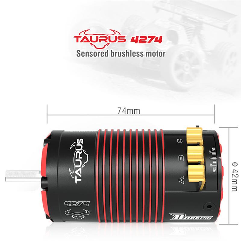 Surpass Taurus 4274 1950KV 1/8th off road 74mm Brushless Motor